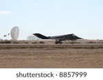 F-117 Nighthawk on roll-out