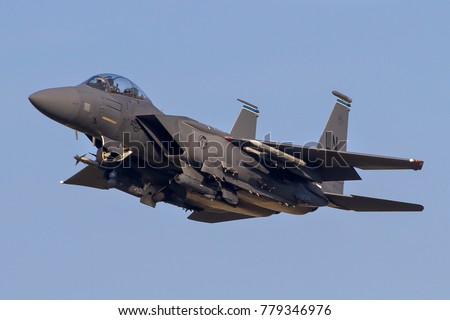 F-15 Eagles In Circuit