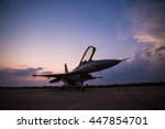 F16 with twilight sky