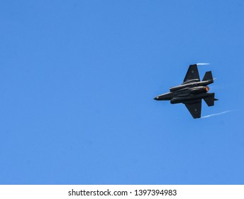 F35 Air Show In Israel Tel Aviv For Independence Day The May 9th 2019