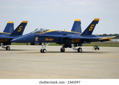 Fa18 Navy Blue Angels Stock Photo 1345597 