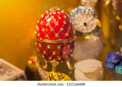 Faberge Egg In A Antique Shop