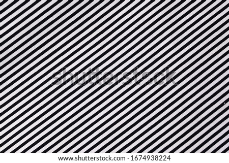 fabric black and white stripe diagonal pattern modern style of fashion trendy cloth texture background