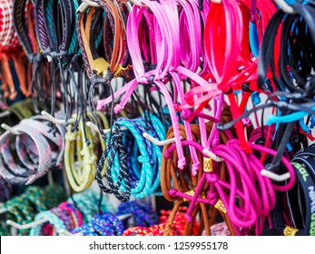 fabric bracelets - Shutterstock ID 1259955178
