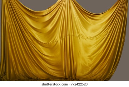 Fabric Draping Isolated