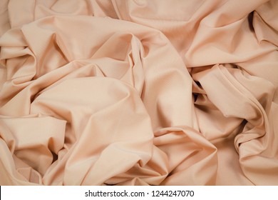 Fabric Lycra Beige Flexible