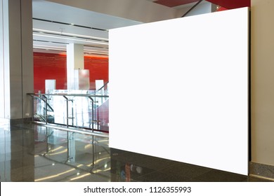 Fabric Pop Up basic unit Advertising banner media display backdrop, empty background - Shutterstock ID 1126355993