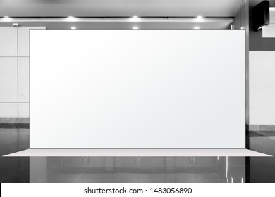 Fabric Pop Up basic unit Advertising banner media display backdrop, empty background  - Shutterstock ID 1483056890