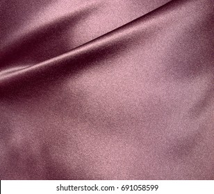 Fabric Silk Texture Shiny Red Claret