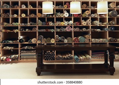 Fabric Store Interior