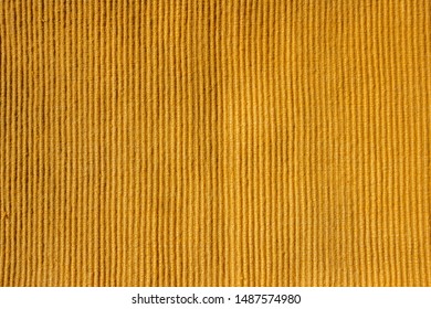 Ribbed Cotton Fabric Texture Yellow Color Stock Photo 2204188961 ...
