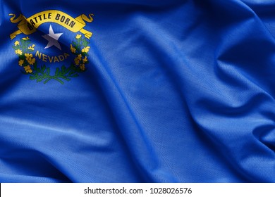 Fabric texture of the Nevada Flag - Flags from the USA