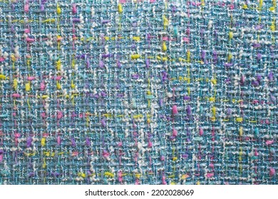 Fabric tweed texture, background.  
				Tweed real fabric texture seamless pattern. 