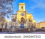 Facade of the Albacete Cathedral