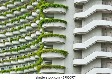 Facade of building