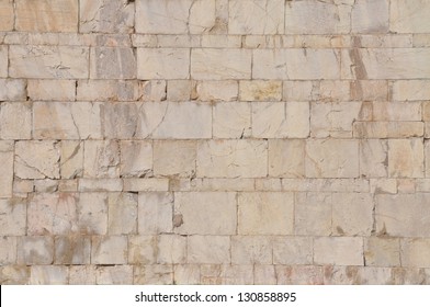 Facade Of Building, The Stone Wall Background