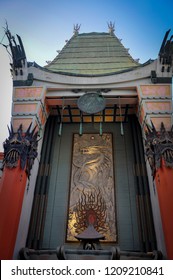 Facade Of The Chinese Theater In Los Angeles