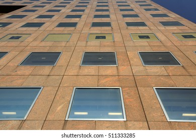 Facade Of A Commercial Building Near The London Bridge, London, UK