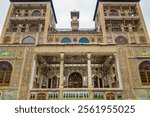 Facade of the Edifice of the Sun in the Golestan Museum (former Shah