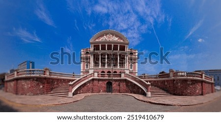 Similar – Image, Stock Photo Facade with a few windows
