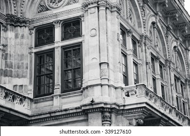 The Facade Of A Historic Building