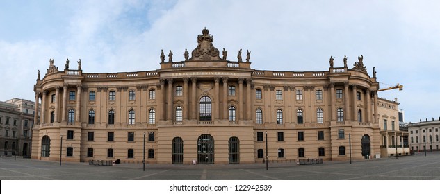 The Facade Of Humboldt University In Berlin