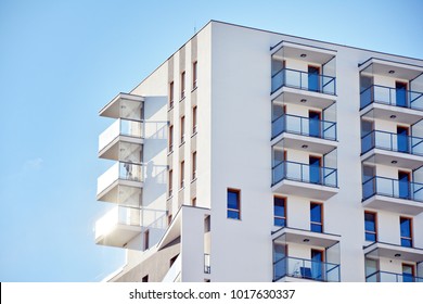 Facade Of A Modern Apartment Building