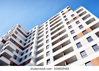 Facade Of A Modern Apartment Building