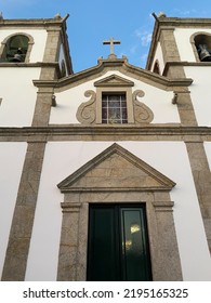 The Facade Of The Mother Church Of Esposende In Esposende, Portugal.