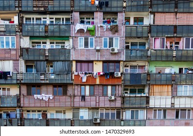 Facade Old Apartment House Slum House Stock Photo 1470329693 | Shutterstock