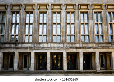 Facade Of An Old Ddr Building