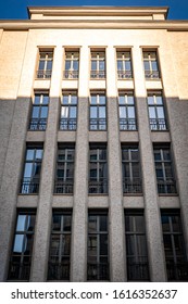 Facade Of Old Ddr Building