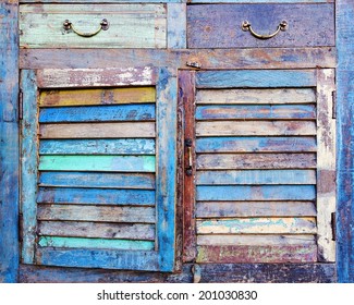 Facade Of An Old Dresser