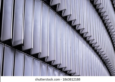 Facade Of The San Mamés Football Stadium In Bilbao