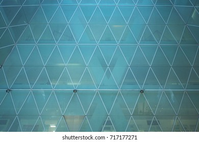 Facade Wall Texture On Architecture In Kazakhstan