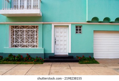 facades of suburban houses exterior peru - Shutterstock ID 2198238155
