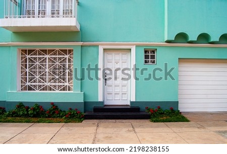 facades of suburban houses exterior peru