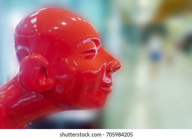 Face of a dummy