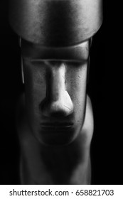 Moái face head deco, isla de pascuas, easterisland, 