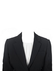 Face ID Photo, Suit Composite Image, Neat Upper Body Profile