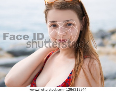 Face id face recognition technology