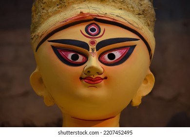 Face Painting Of Goddess Durga