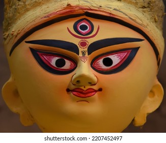 Face Painting Of Goddess Durga