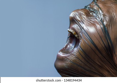 face in a plastic bag, strangulation