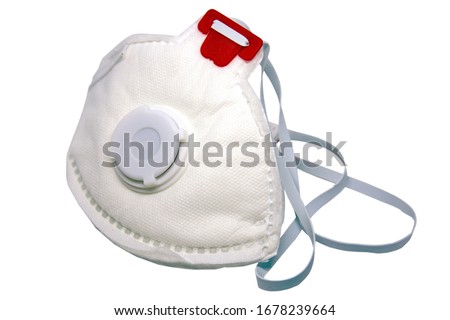 Face protection mask FFP3 against virus or bacteria. Stock photo © 