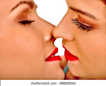 Lesbian Erotic Kissing