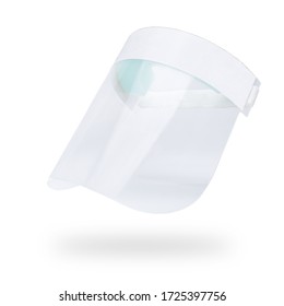 Face Shield With White Background