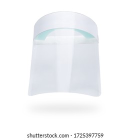 Face Shield With White Background