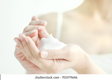 Face Wash Bubble Image