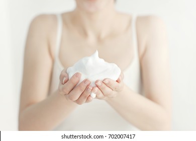 Face Wash Bubble Image